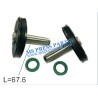 C2.184.1051 pneumatic cylinder replacement for Heidelberg SM102 CD102 printing machine