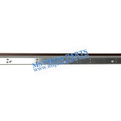 Unit Rubber WashUp Blade for Heidelberg GTO46 - 448mm x 40mm x 6mm, 3 holes