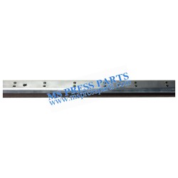 Wash Up Blade for Heidelberg GTO52 Machine - 508mm x 40mm x 6mm, 3 holes