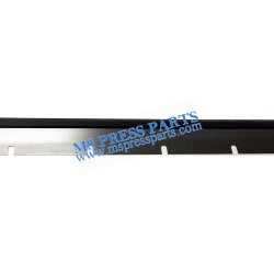 Heidelberg SM74 Metal & Rubber Wash Up Blade M4.010.442 – 822mm x 57mm
