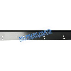 Heidelberg SM74 Long Wash Up Blade – 826mm x 57mm, Metal & Rubber