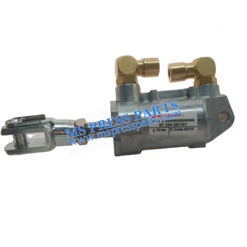 Pneumatic Cylinder 87.334.007/01 for Heidelberg CD102/SM102 Machines