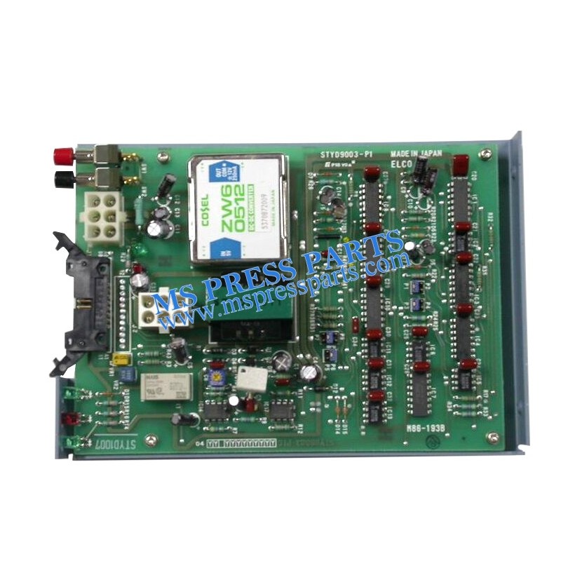 PQC Power Control Board M86-193B 5ZE-6703-06I for Komori Machine