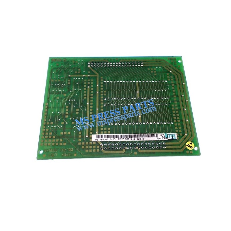 EPROM Module EPM7 DGP ZID SW 023.2 00.785.0310/03 for Heidelberg CD102