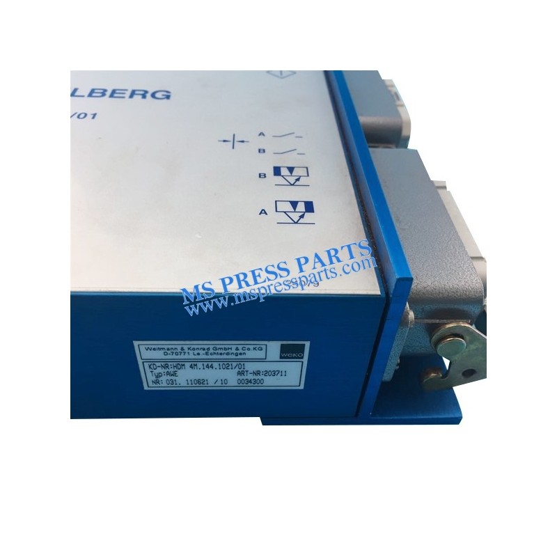 Evaluating Electronics 4M.144.1021/01 for Heidelberg Printing Machine