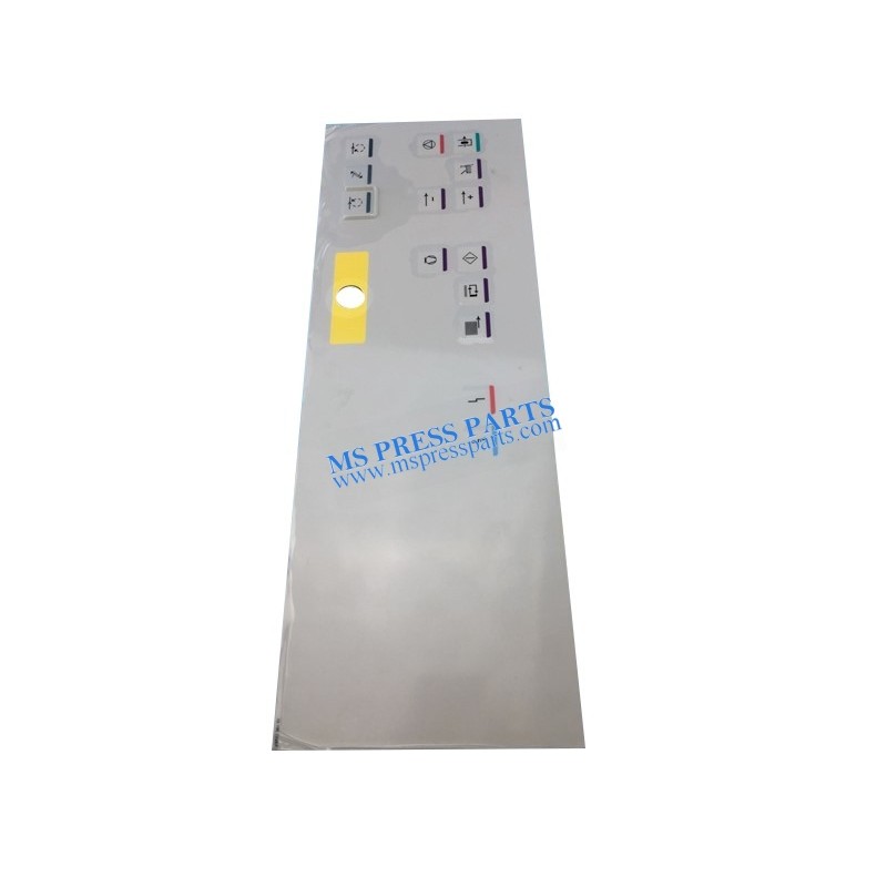 Instruction Plate 91.146.9220/01 10.106.5899/02 for Heidelberg CD102/SM102