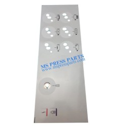 Instruction Plate 91.146.9251/01, 10.108.3399/02 for Heidelberg CD102/SM102