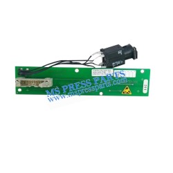 Instruction Plate 4er Bed Srtelle DW M2.146.9206 for Heidelberg SM74