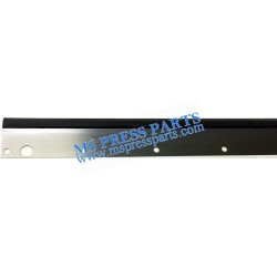 Heidelberg SM72 Wash Up Blade – 790mm x 60mm, Metal & Rubber