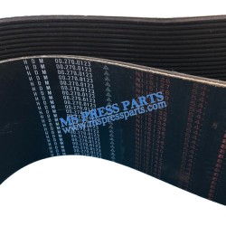 V-Ribbed Belt 23PL1613-A (00.270.0123) for Heidelberg SM74 Machines