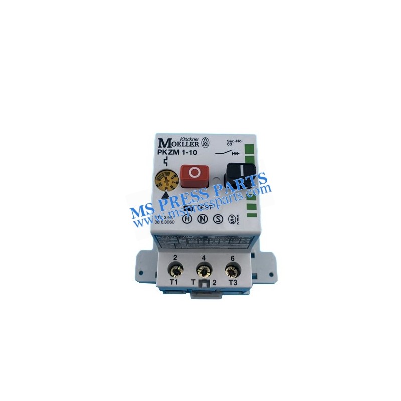 Motor Circuit-Breaker 00.780.3577/PKZM1-10-NA for Heidelberg Machines