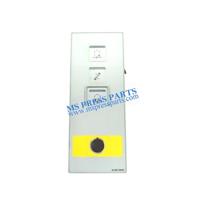 Instruction Plate 91.146.9213/01 for Heidelberg CD102/SM102 Machines