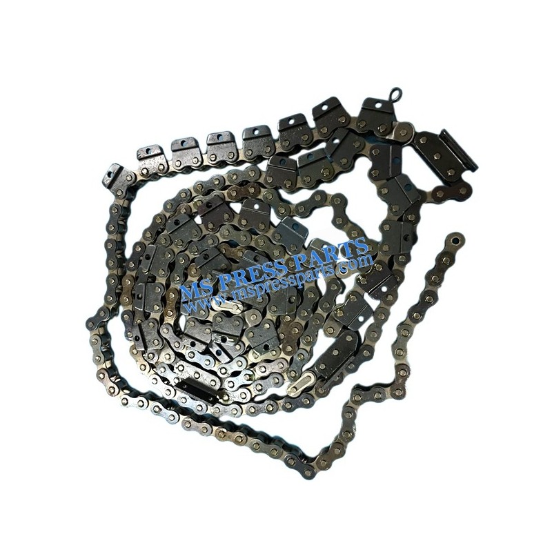 Set of Roller Chains 04.014.015F for Heidelberg Machines