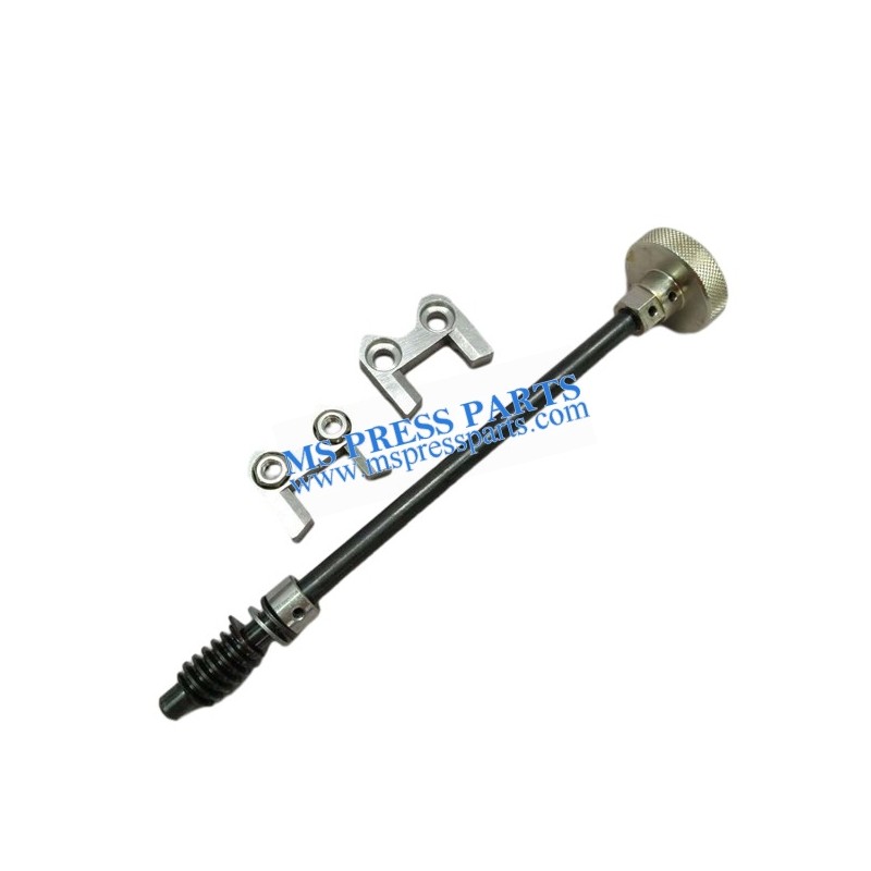 Adjusting Worm Gear MV.016.826/02 for Heidelberg Printing Machines