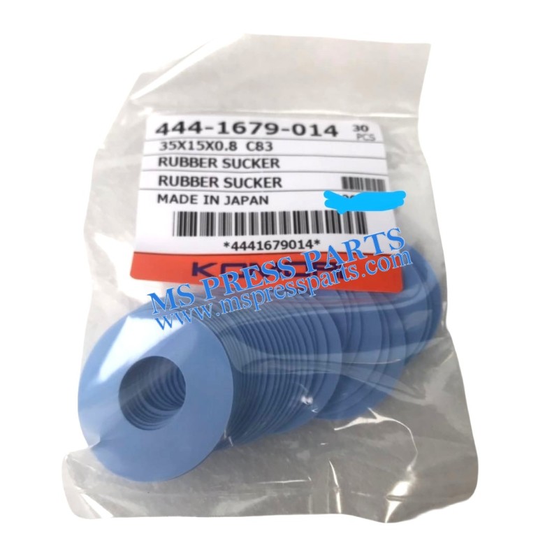 Komori Rubber Sucker 4441679014 (30PCS/Package), Made in Japan