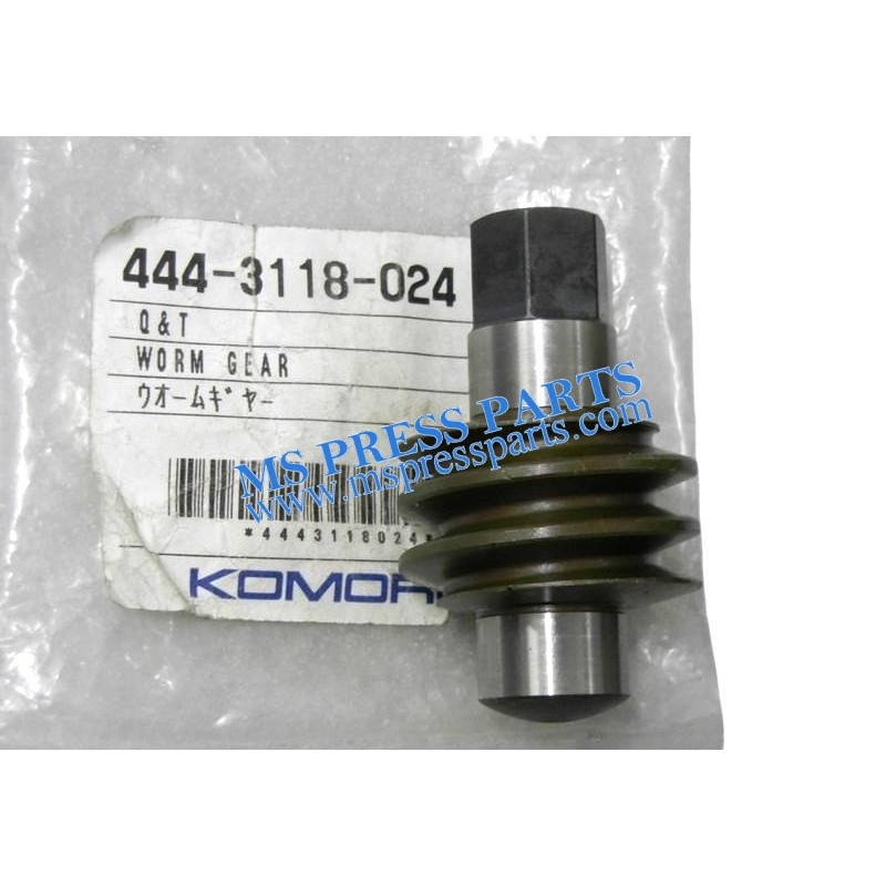 Original New Komori L-40 Blanket Worm 444-3118-024 (Length:67mm, OD:40/20mm)