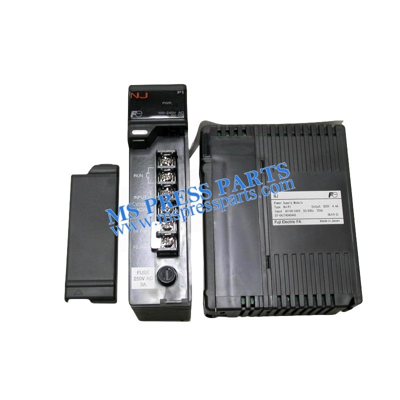 Original New Komori Machine FUJI PLC Basic Unit Power Board | Type NJ-P1 | Part No. 5GP-6102-000