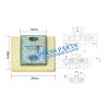 00.580.6902/01,HD machine slide plate NW-11-27