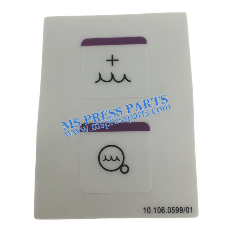 10.106.0899/02 Touch-sensitive Screen 2er DW Bed.st for Heidelberg SM52 Machine 10.106.0899/02 Touch-sensitive Screen 2er DW Bed.st for Heidelberg SM52 Machine