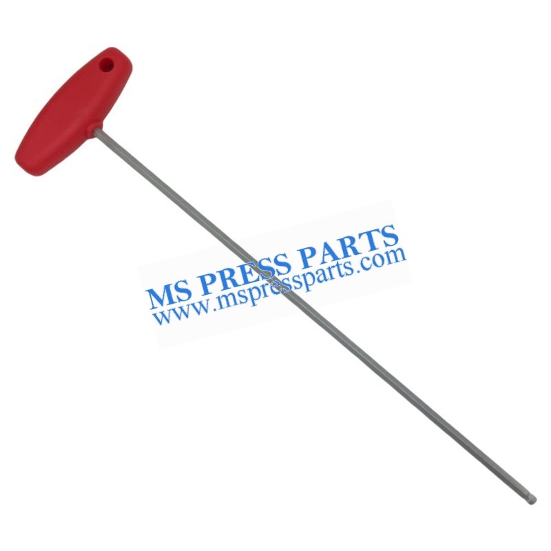 Allen T 6mmX350mm with Ball for Heidelberg HD Machines Allen T 6mmX350mm with Ball for Heidelberg HD Machines