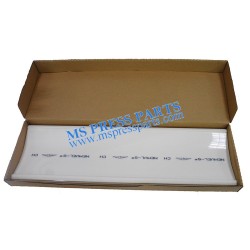 Ink Duct Foil Replacement for Heidelberg HD72/74 - 775mm x 232mm