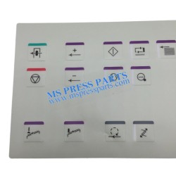 10.121.8999 Touch-Sensitive Screen Layout for Heidelberg HD Machines