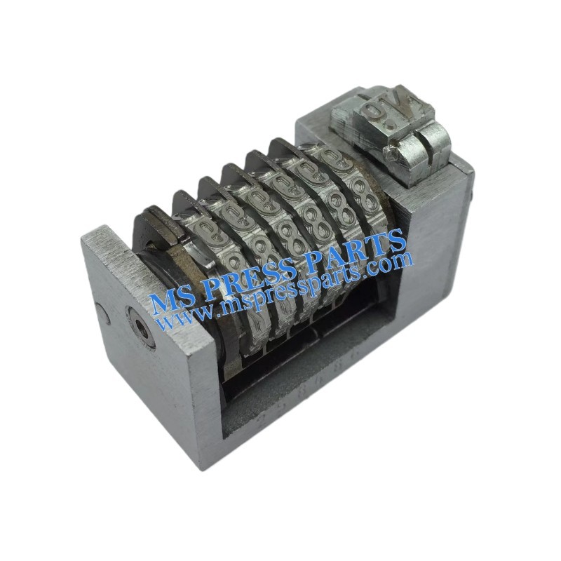 6 Digits Backward for Heidelberg No. SKIP 2 Letterpress Numbering Machine