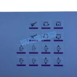 10.106.9999 | Heidelberg CD102 SM102 Instruction Plate Nameplate | Exact Fit Replacement