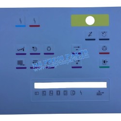 10.106.9999 | Heidelberg CD102 SM102 Instruction Plate Nameplate | Exact Fit Replacement