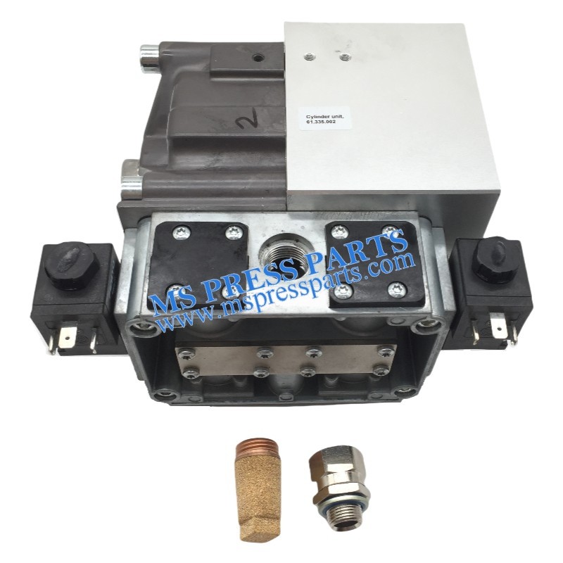 Heidelberg SM102/SX102 machine Cylinder/Valve Unit 61.335.002 Replacement | High Quality
