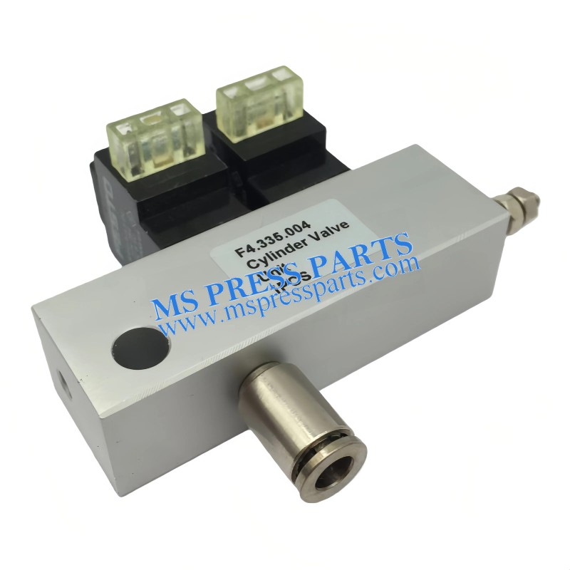 Heidelberg XL105/XL106 Cylinder Valve Unit F4.335.004 | China-Made Replacement Parts