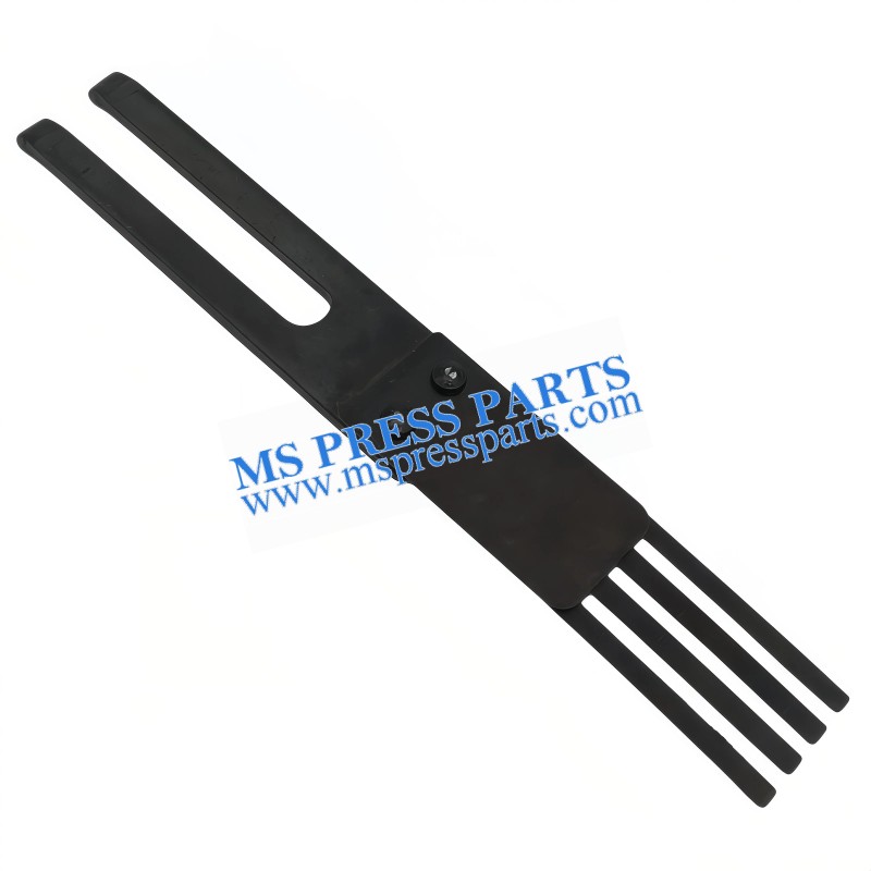 Flat Frame Forked Sheet Separator for Heidelberg Speedmaster (81mm x 12mm x 0.2mm)