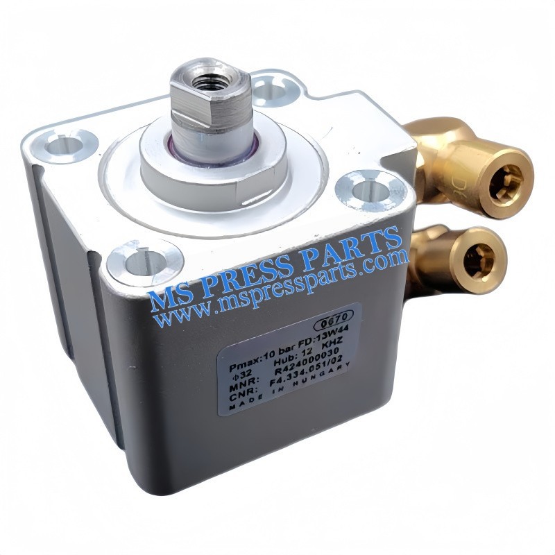F4.334.051 | F4.334.051/02 Heidelberg XL75/XL105 Pneumatic Cylinder – Common Quality Replacement