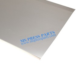 Cylinder Jacket for Heidelberg GTO46 Machine - 460x390x0.3mm Replacement Part