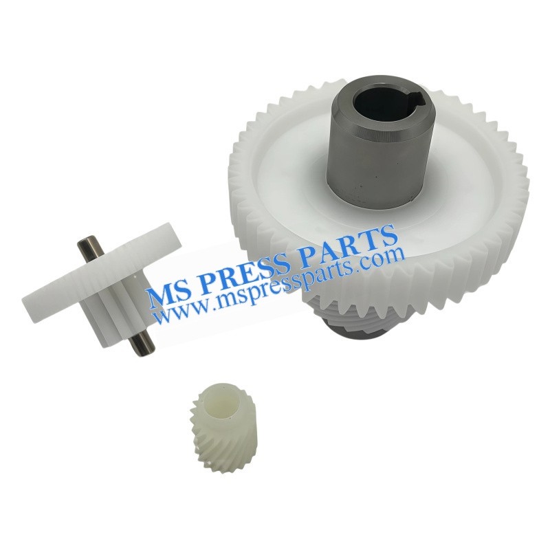 Heidelberg CD102/SM102 machine 91.105.1171 & 91.105.1171/01 Gear Set (3pc) - Replacement New