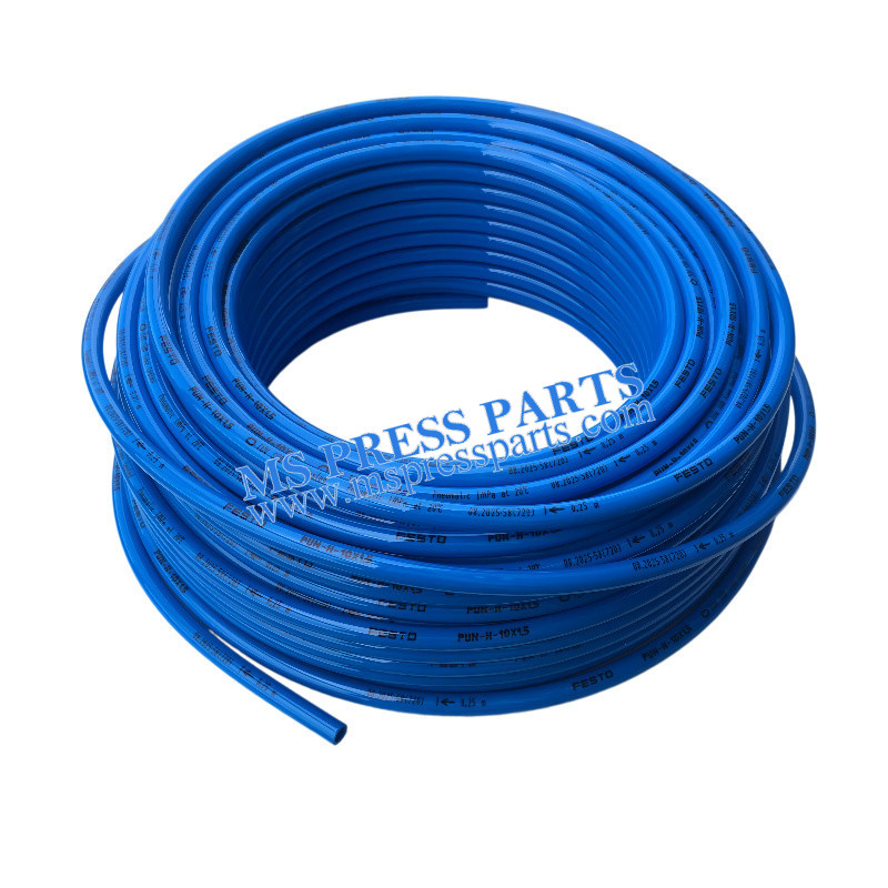 Heidelberg Printing Machine Air Hose/Tube PUN-H-10X1.5-BL 10mm OD - Replacement New
