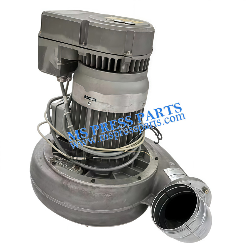 Heidelberg SM102/CD74 Printing Machine Parts L6.170.0403 & L6.170.0403/02 Motor Pump & Air Blast Unit – Original Used