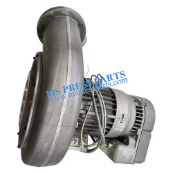 Heidelberg SM102/CD74 Printing Machine Parts L6.170.0403 & L6.170.0403/02 Motor Pump & Air Blast Unit – Original Used