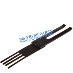 Flat Frame Forked Sheet Separator for Heidelberg Speedmaster 81mm x 12mm x 0.2mm