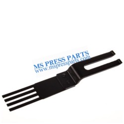 Bent Frame Fork Sheet Separator for Heidelberg SM52, CD102, XL105 - 82mm x 12mm x 0.2mm