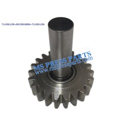 71.030.229 Gear Set for Heidelberg CD102/SM102 Machine - 22 Teeth